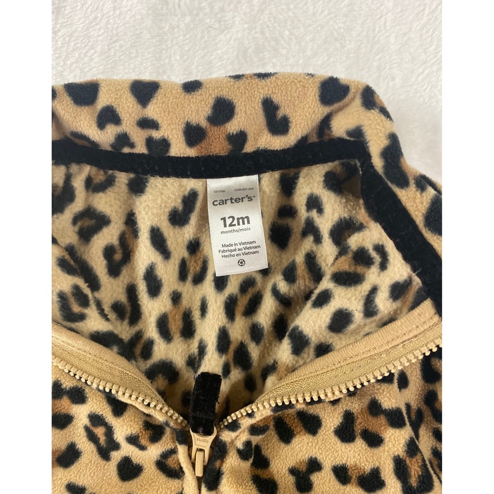 Carter’s Cheetah Print Vest - Picture 4 of 5